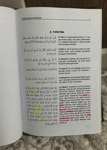 Konularına Göre Kur'an - Sistematik Fihrist - Görsel 4