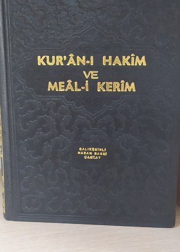  Beden KUR'AN-I HAKİM ve MEAL-İ KERİM 3 CİLT Hasan Basri ÇANTAY