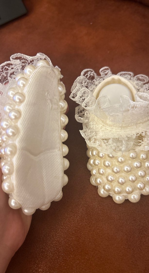 Dantel Detaylı Beyaz Kız Çocuk Özel Ayakkabı - Görsel 5