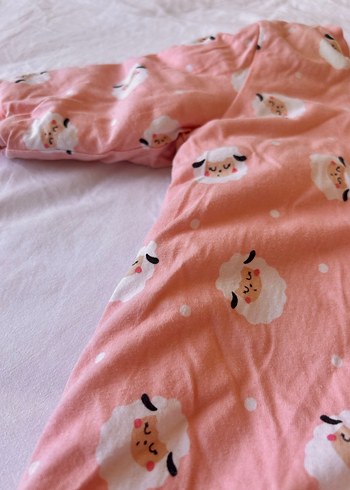 Kız Bebek Fermuarlı Pembe Uyku Tulumu 2.0 Tog - Görsel 5