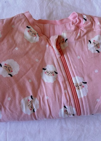 Kız Bebek Fermuarlı Pembe Uyku Tulumu 2.0 Tog - Görsel 6