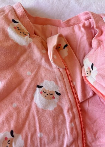 Kız Bebek Fermuarlı Pembe Uyku Tulumu 2.0 Tog - Görsel 4