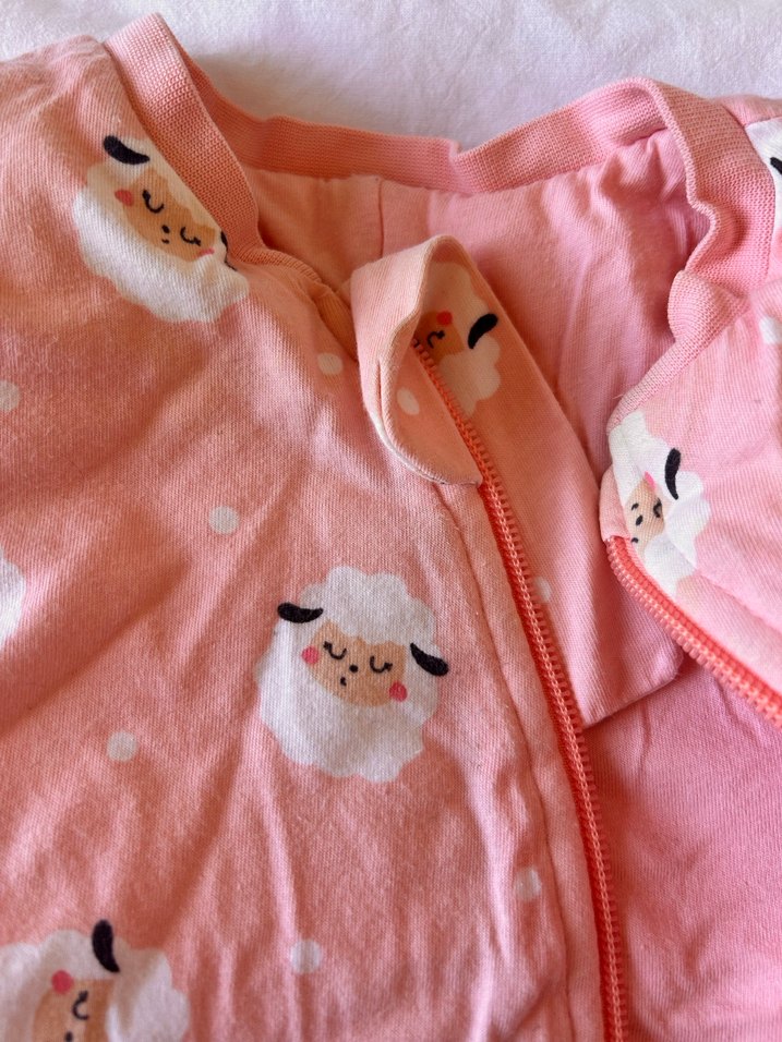 Kız Bebek Fermuarlı Pembe Uyku Tulumu 2.0 Tog - Görsel 4