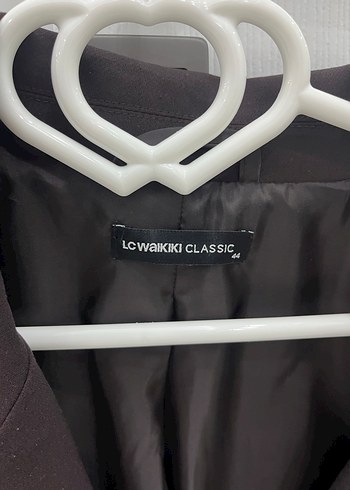 44 Beden Düğmeli Acı kahve Kadın Blazer Ceket