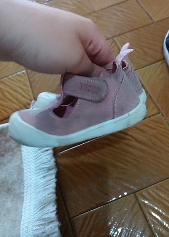 Vicco Kız Çocuk İlk Adım Ayakkabısı Pembe Velcro