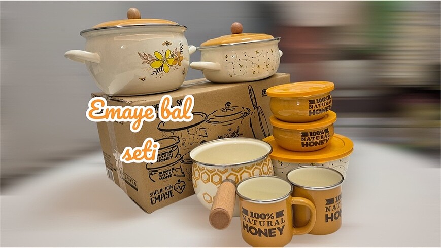 Diğer Emaye set 13 parça