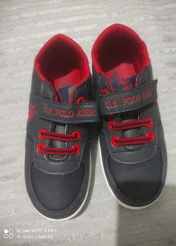 U.S. Polo Assn. Erkek Çocuk Kırmızı Spor Ayakkabı - Görsel 4