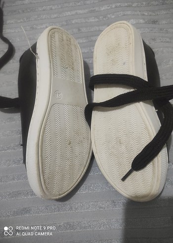 kız Çocuk Siyah Yılan Desenli Spor Ayakkabı - Görsel 2