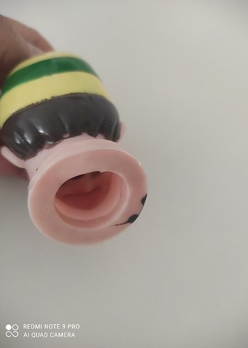 vintange koleksiyonluk Figür Pinokyo Baş - Görsel 5