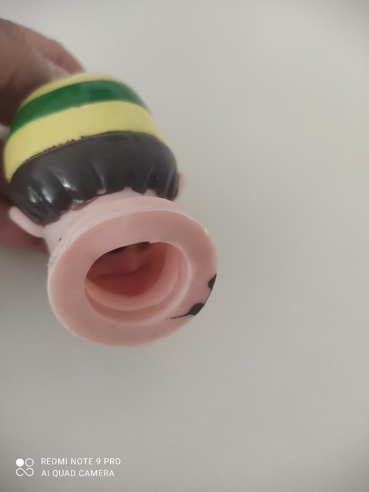 vintange koleksiyonluk Figür Pinokyo Baş - Görsel 5