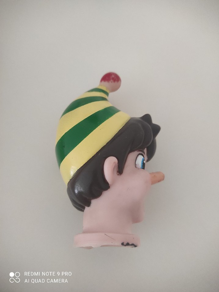 vintange koleksiyonluk Figür Pinokyo Baş - Görsel 4