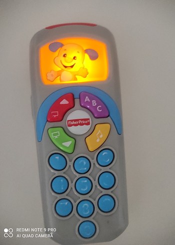 Beden fisher price eğitici köpekcigin uzaktan kumandasi