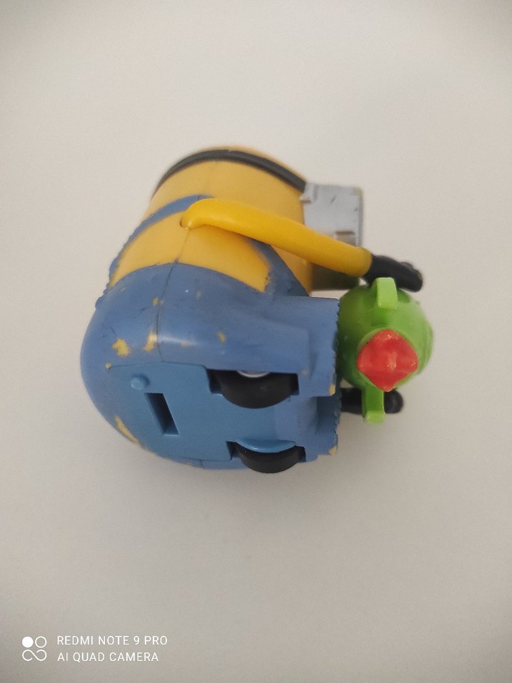 Renkli Sarı Minyon Figür - Görsel 3