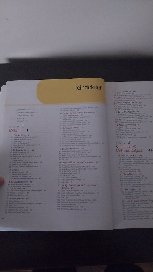 Fizik Cilt 1 - Serway Jewett, Teknoloji Güncellemeli - Görsel 3