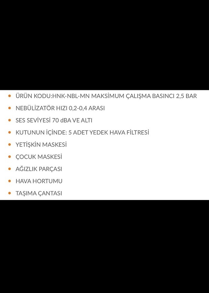 Nimo kompresörlü mini nebülizatör - Görsel 3