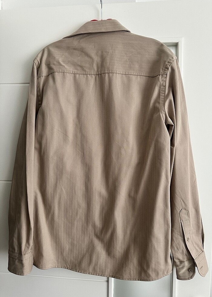 Defacto bej renk erkek gömlek - Görsel 2