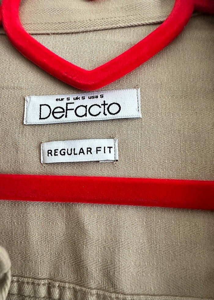 Defacto bej renk erkek gömlek - Görsel 4