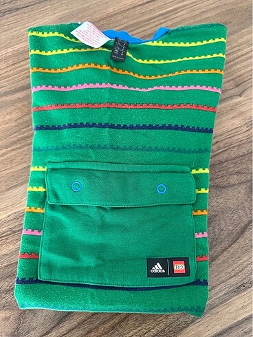 Adidas Adidas Lego yeşil bebek tulum