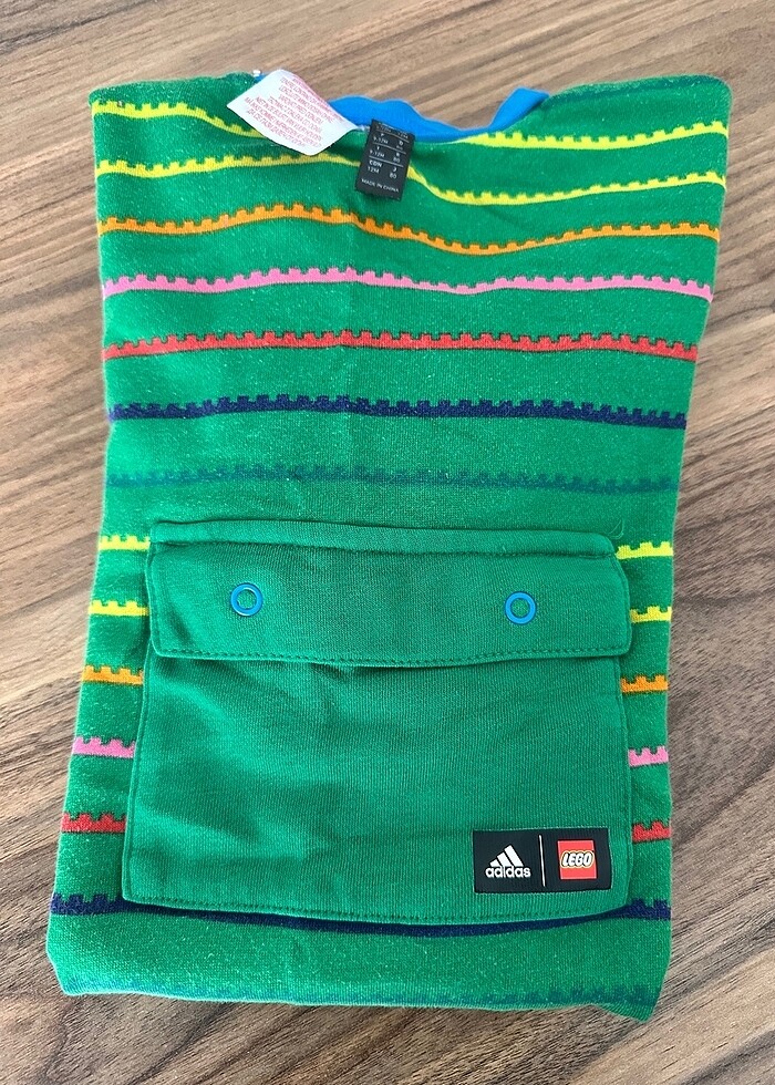 Adidas Lego yeşil bebek tulum - Görsel 2