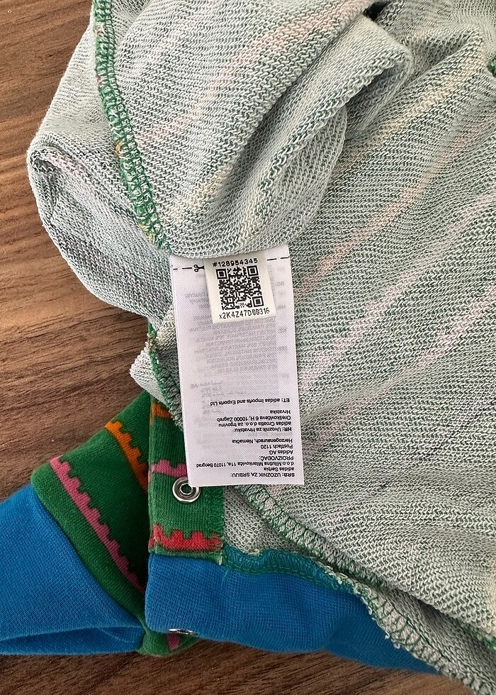 Adidas Lego yeşil bebek tulum - Görsel 5