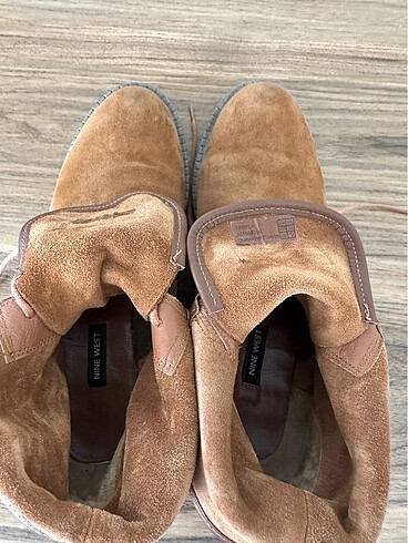 Nine West taba süet bot - Görsel 6