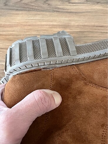 Nine West taba süet bot - Görsel 8