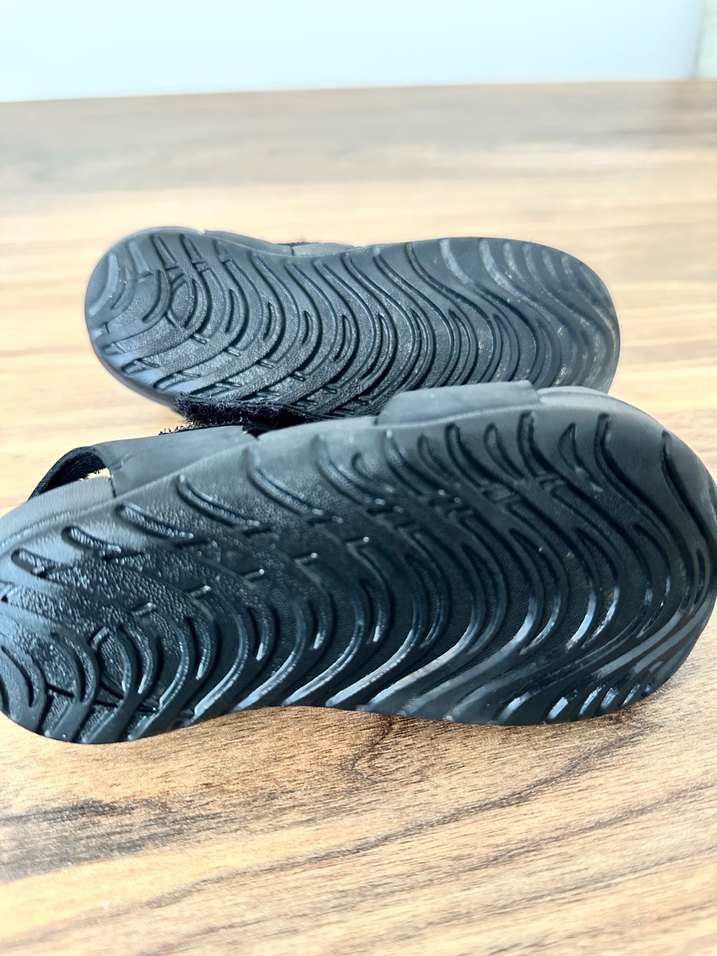 Nike Erkek Bebek Siyah Bantlı Sandalet Sunray Protect 2 - Görsel 5