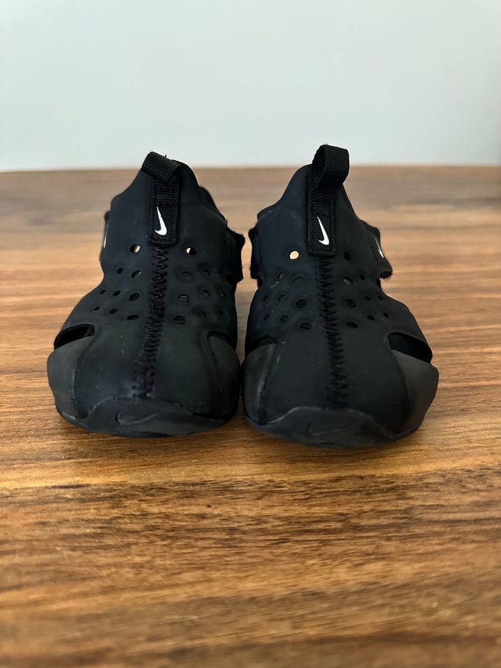 Nike Erkek Bebek Siyah Bantlı Sandalet Sunray Protect 2 - Görsel 3