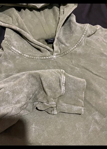 Kadın Kapüşonlu Rahat Kesim Sweatshirt - Görsel 2