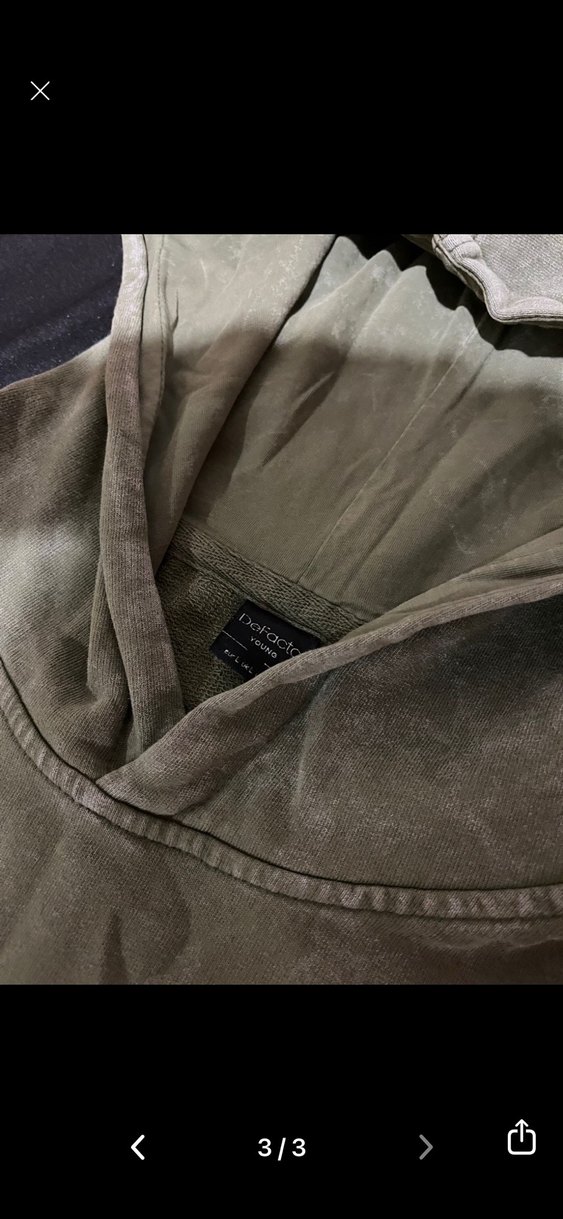 Kadın Kapüşonlu Rahat Kesim Sweatshirt - Görsel 3