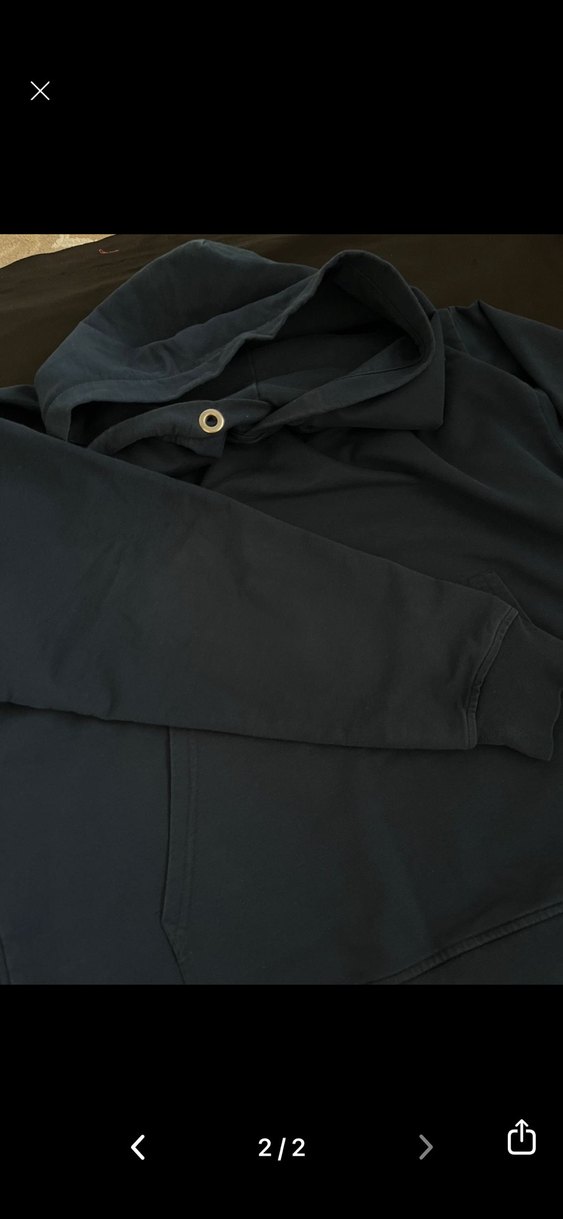 Kadın Lacivert Kapüşonlu Sweatshirt - Görsel 2