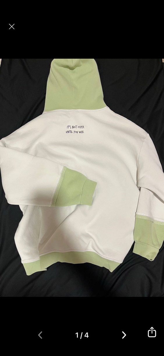 Pastel Renkli Kapüşonlu Sweatshirt - Görsel 3