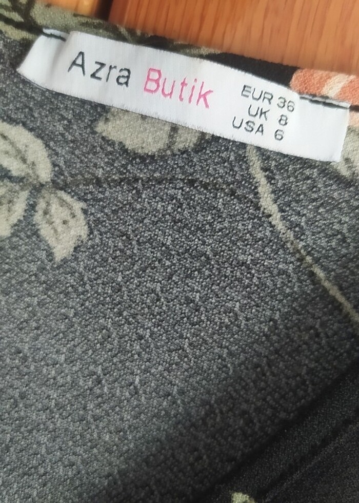 Güllü elbise - Görsel 2