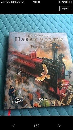 Harry Potter Özel Basım Kitap