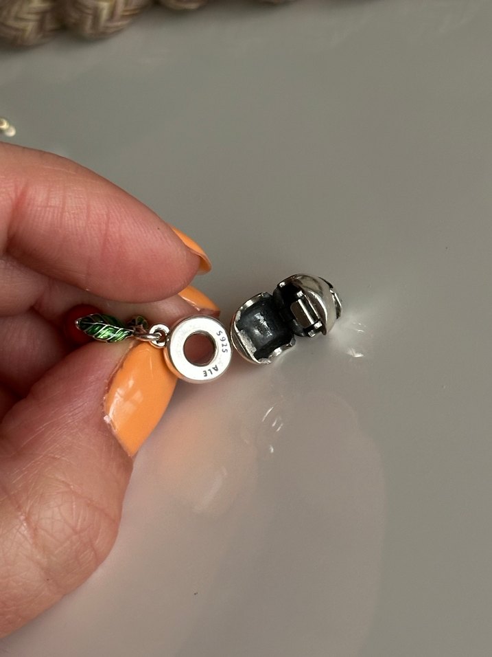 Pandora Kiraz Charm ve Klips - Görsel 4