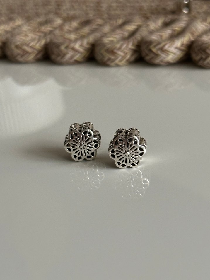 Pandora 2li Çiçekli Klips - Görsel 2