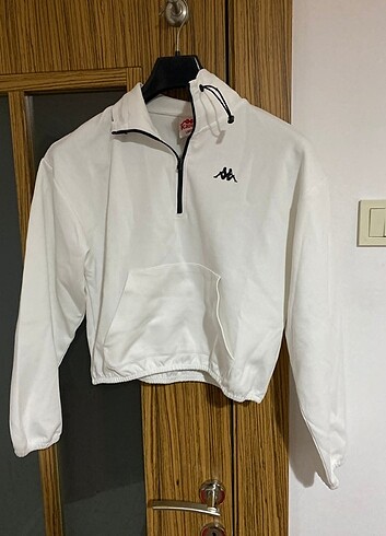 kappa beyaz sweatshirt
