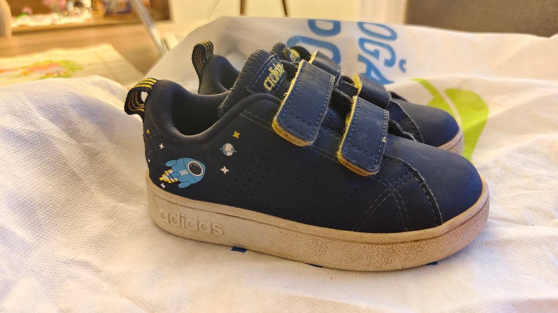 Adidas Lacivert Erkek Çocuk Spor Ayakkabı - Görsel 3