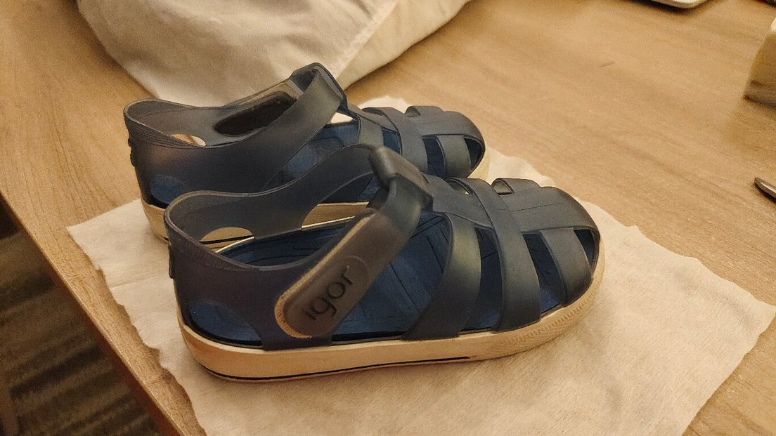 Igor Erkek Çocuk lacivert Sandalet - Görsel 2