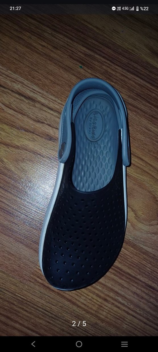 Crocs Erkek Çocuk lacivert Kaydırmaz Terlik - Görsel 4
