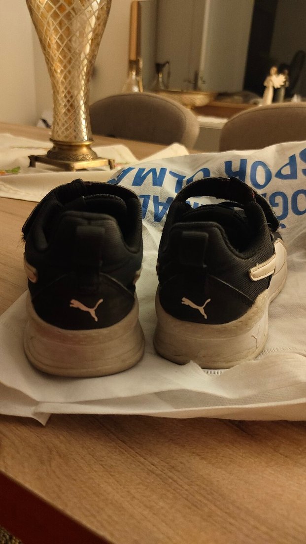 Puma Erkek Çocuk Siyah Spor Ayakkabı - Görsel 5