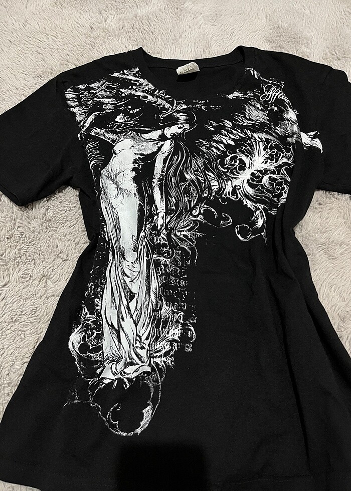 Vintage angel girl affection T-shirt - Görsel 3