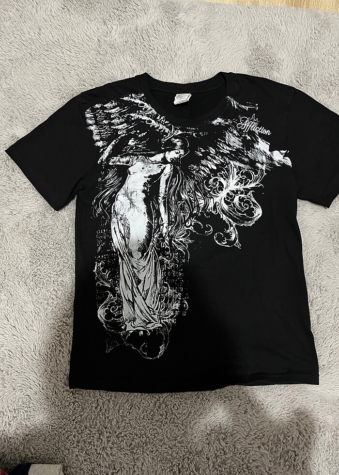 Vintage angel girl affection T-shirt - Görsel 2