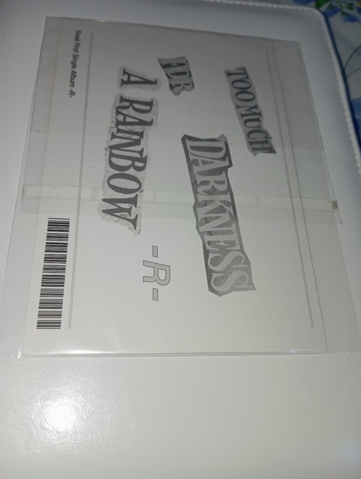 Rosé r album pob postcard orjinal - Görsel 2