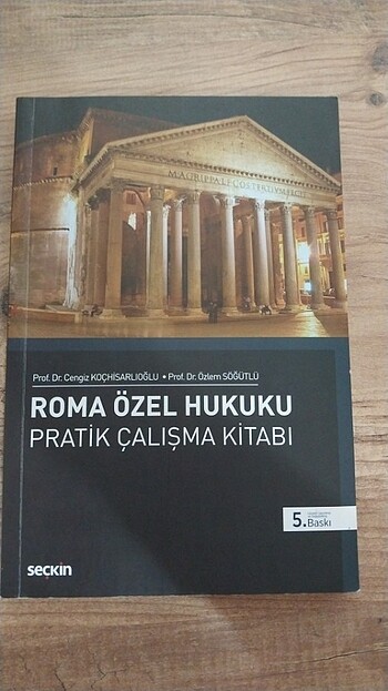 Roma Özel Hukuku Pratik Çalışma Kitabı Prof. Dr. Cengiz KOÇHİSAR