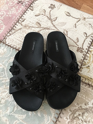 Stradivarius Stradivarius Siyah Terlik