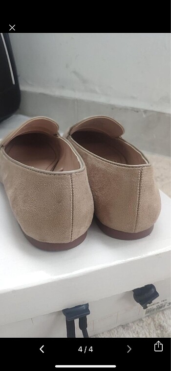 37 Beden camel Renk Zara loafer