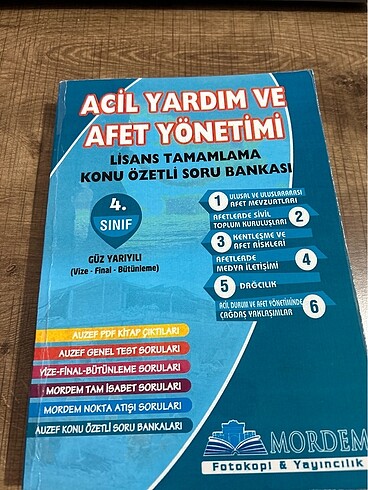 İstanbul üniversitesi acil yardım ve afet yönetimi 4.sınıf güz d
