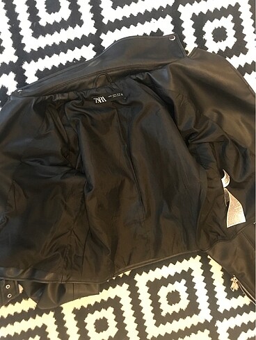Zara Deri Ceket - Görsel 3