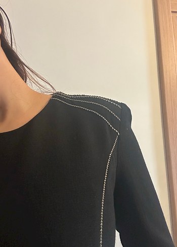 Mango siyah elbise - Görsel 4